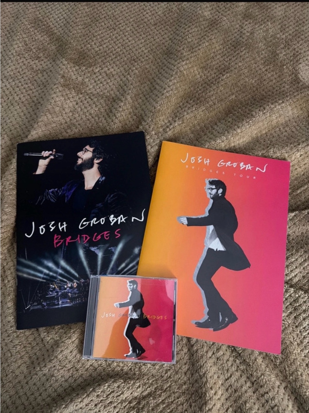 Josh Groban Bridges Tour Booklets,& CD -